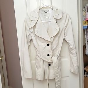 BR Cream Trench Jacket